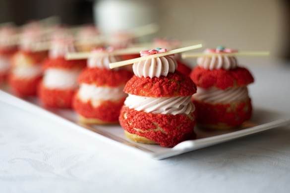 Crystal Cruises, The Bistro, Strawberry Choux Bun.jpg